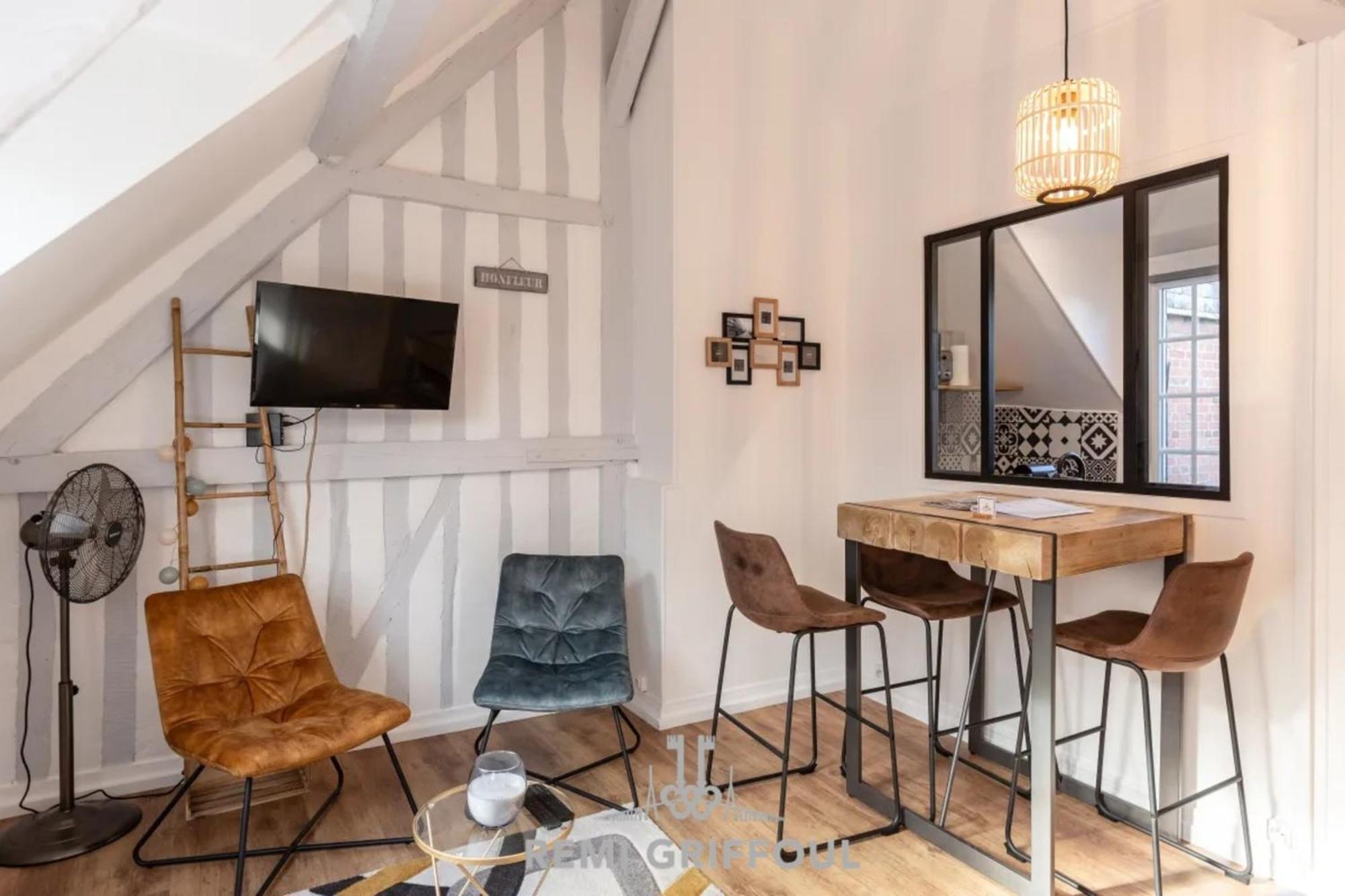 La Capucine Lovely Studio City Center Honfleur Extérieur photo